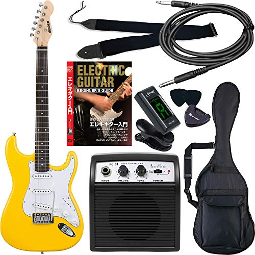 SELDER セルダー エレキギター ストラトキャスタータイプ サクラ楽器オリジナル ST-16/YW 初心者入門リミテッドセット