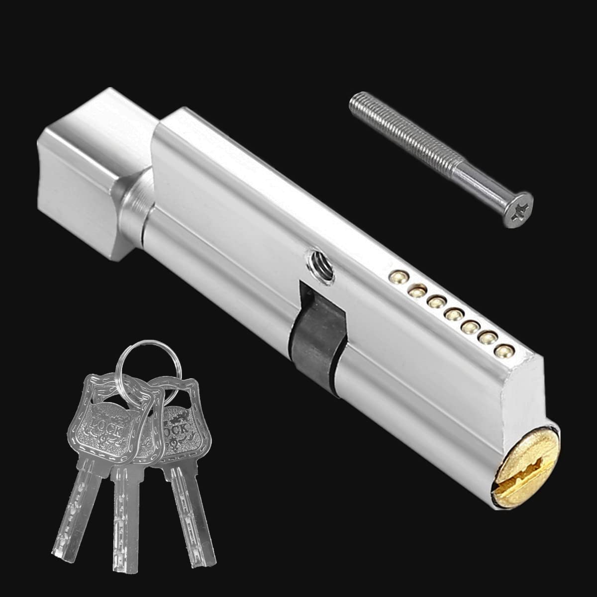 Buy 35T/35 Euro Cylinder Lock (70mm), Cylinder Lock with Thumbturn Door