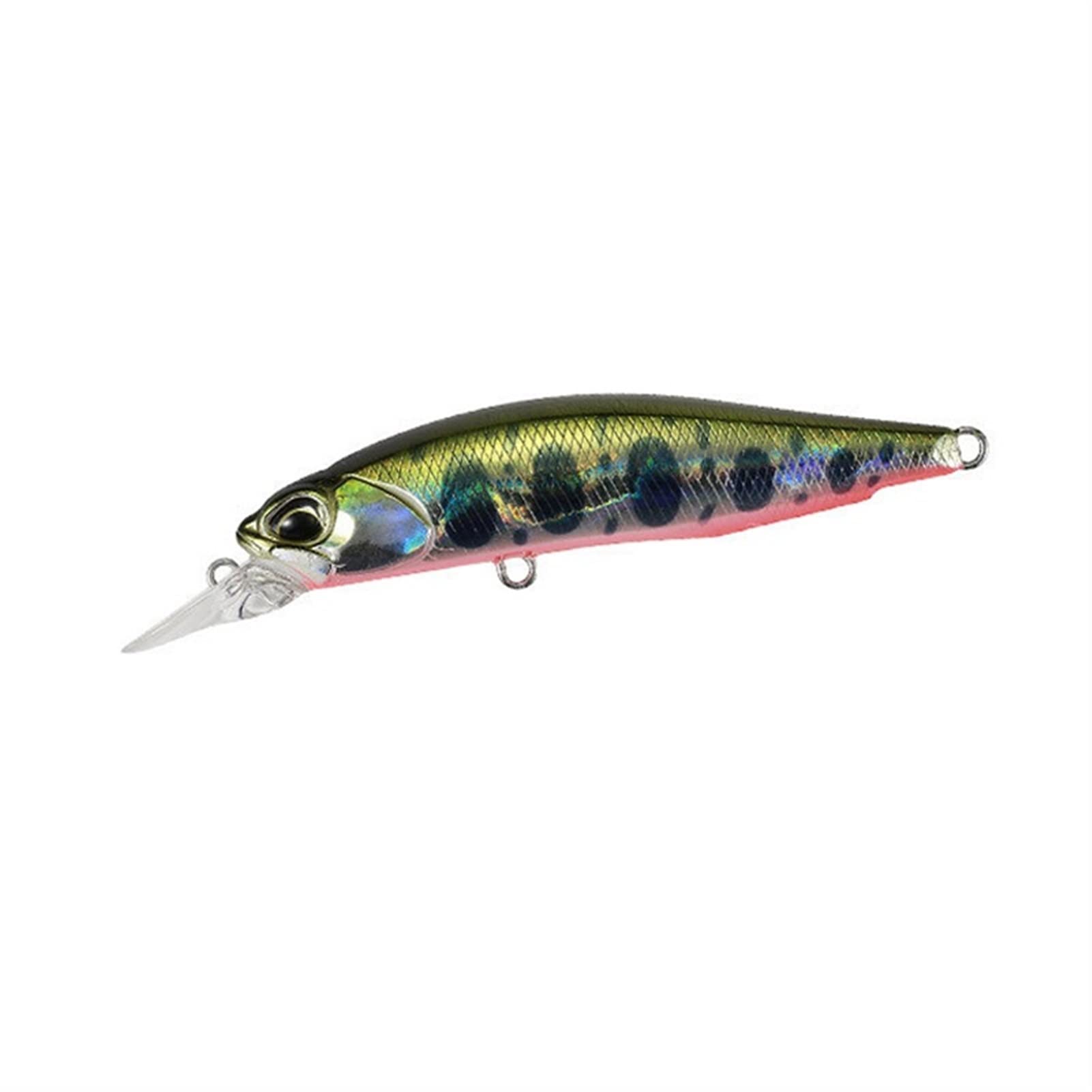 10 Piezas 63 mm 5 g Señuelos de Pesca para lubina Jerkbait de Wobblers de pececillos Profundo 0.8-1.2m Cebo Duro Artificial Realista Isca Buceo Swimbaits para Bass Pike Aparejo de Pescar