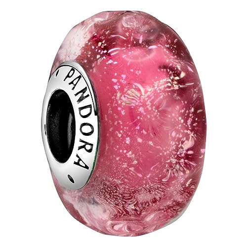 Pandora 798872C00 woman silver Murano glass bead.