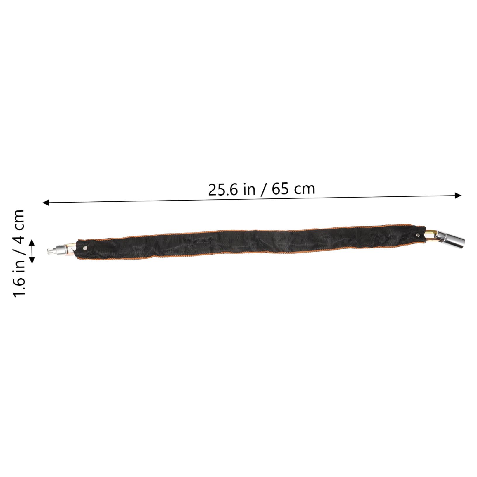 VICASKY Chain Lock for Bike Security Portable Lock with Keys for Mountain Weight