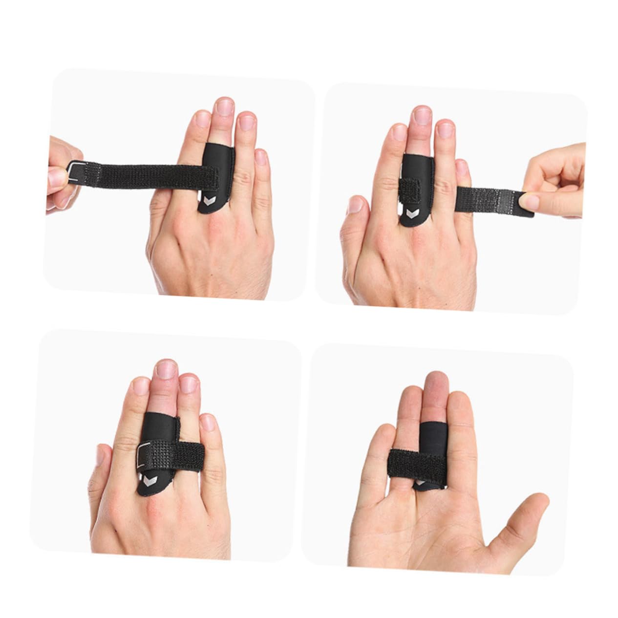 SHERCHPRY Finger Cover Protector for Sports Flexible for Volleyball and Basketball Lightweight and Breathable Design Durable Finger Guard for Outdoor Protection