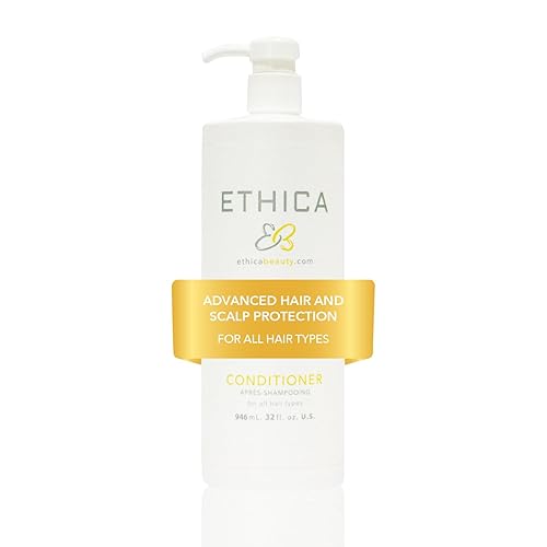 Ethica - Acondicionador antienvejecimiento  Acondicionador voluminizador para hombres y mujeres  Mejora el adelgazamiento, el cabello estresado y
