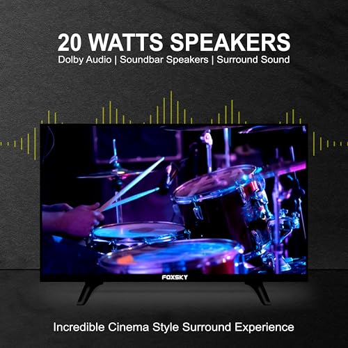 Image of Foxsky 80 cm (32 inches) HD Ready LED TV 32FSN (Black)