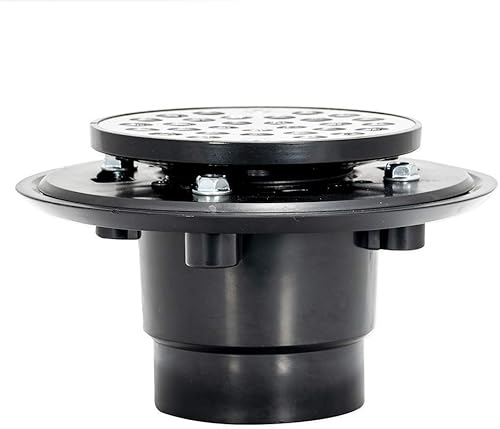 Miniatura 4 de EZ-FLO Desagüe de piso y ducha ABS de perfil bajo de 2 pulgadas x 3 pulgadas, rejilla de acero inoxidable, 15342