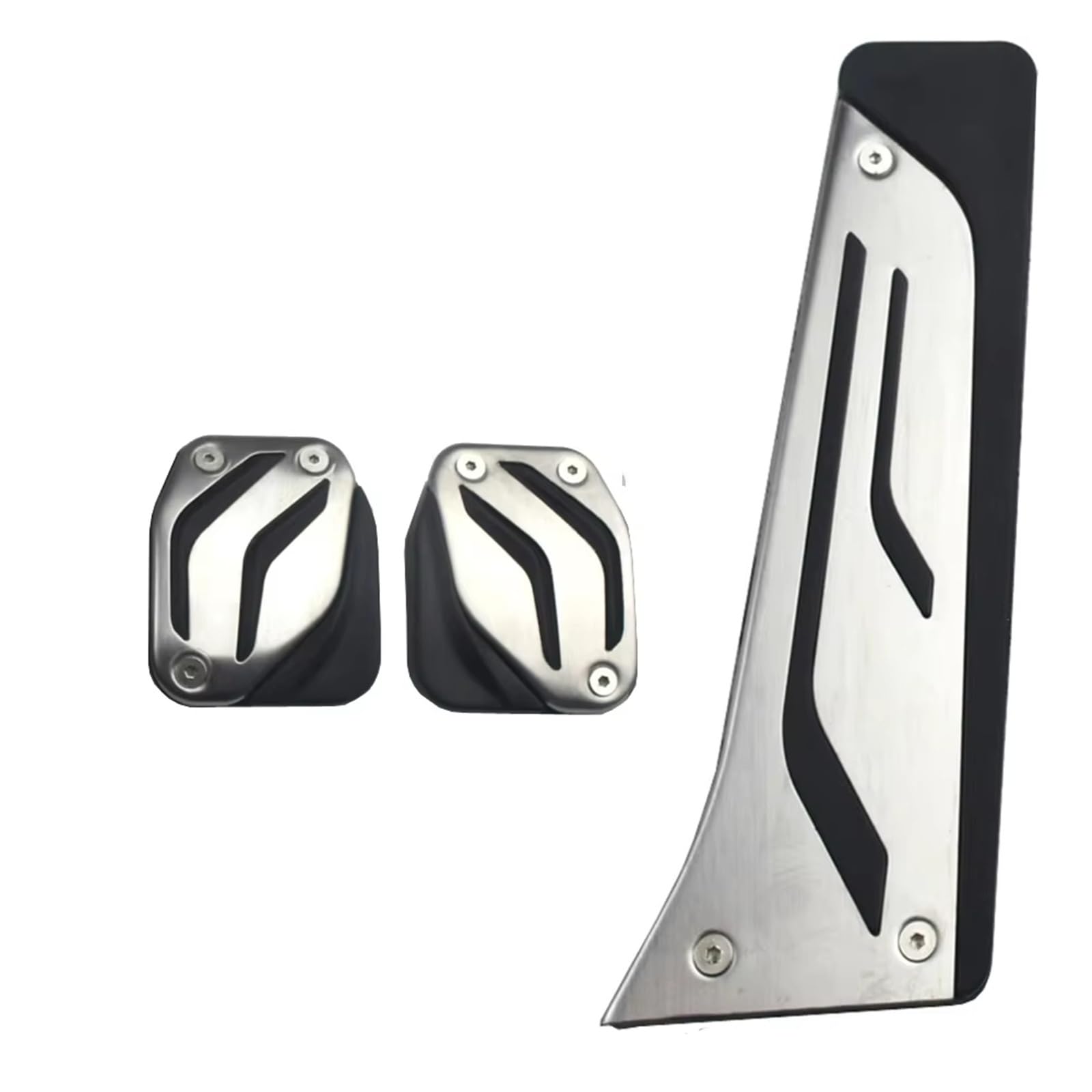 Brake Foot Pedal For BMW X3 X4 X5 X6 M3 GT3 E93 E90 E46 E87 E92 Stainless Steel Fuel Pedal Brake Pedals Clutch Pedal Cover(MT)