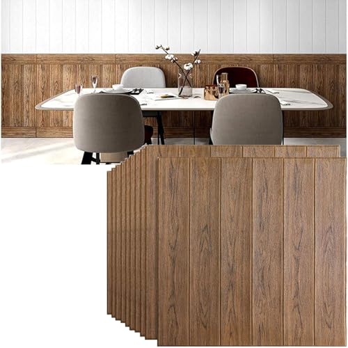 Azulejos de pared con efecto madera para el comedor y zonas de descanso familiares
