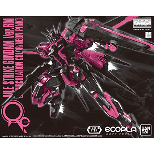 Bandai MG 1/100 Ale Strike Gundam Ver. RM [Recirculation/Neon Pink] Mobile Suit Gundam Seed