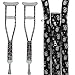 My Crutches-Fashion Designed Colored Crutches for Teens, Adults w Adjustable Handgrip & Length (Heights 5'2