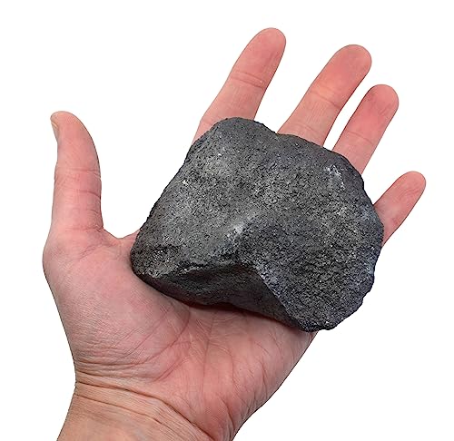 Image of EISCO Raw Magnetite, Mineral Specimen - Hand Sample - Approx. 3 inch - Geologist Selected & Hand Processed - Great for Science Classrooms