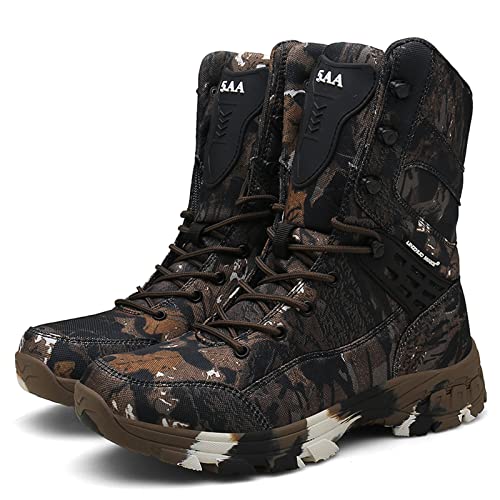 Men's Military Tactical Boots Outdoor Mountaineering Trekking Commando Tactical Boots Backpacking Boots Combat Boots2