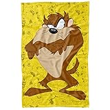 LOGOVISION Looney Tunes Blanket, 36'x58', Taz Character Fleece Blanket
