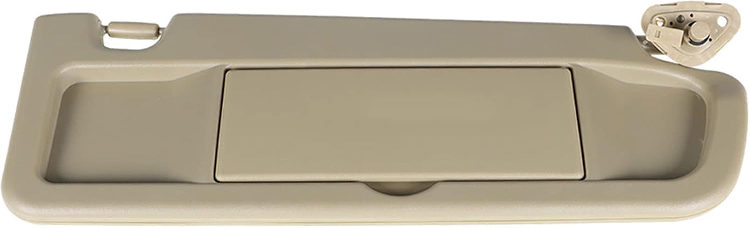 munirater Beige Sun Visor Sun Shade Passenger Right Side Replacement for 2006-2008 Honda Civic 83230-SNA-A01ZB