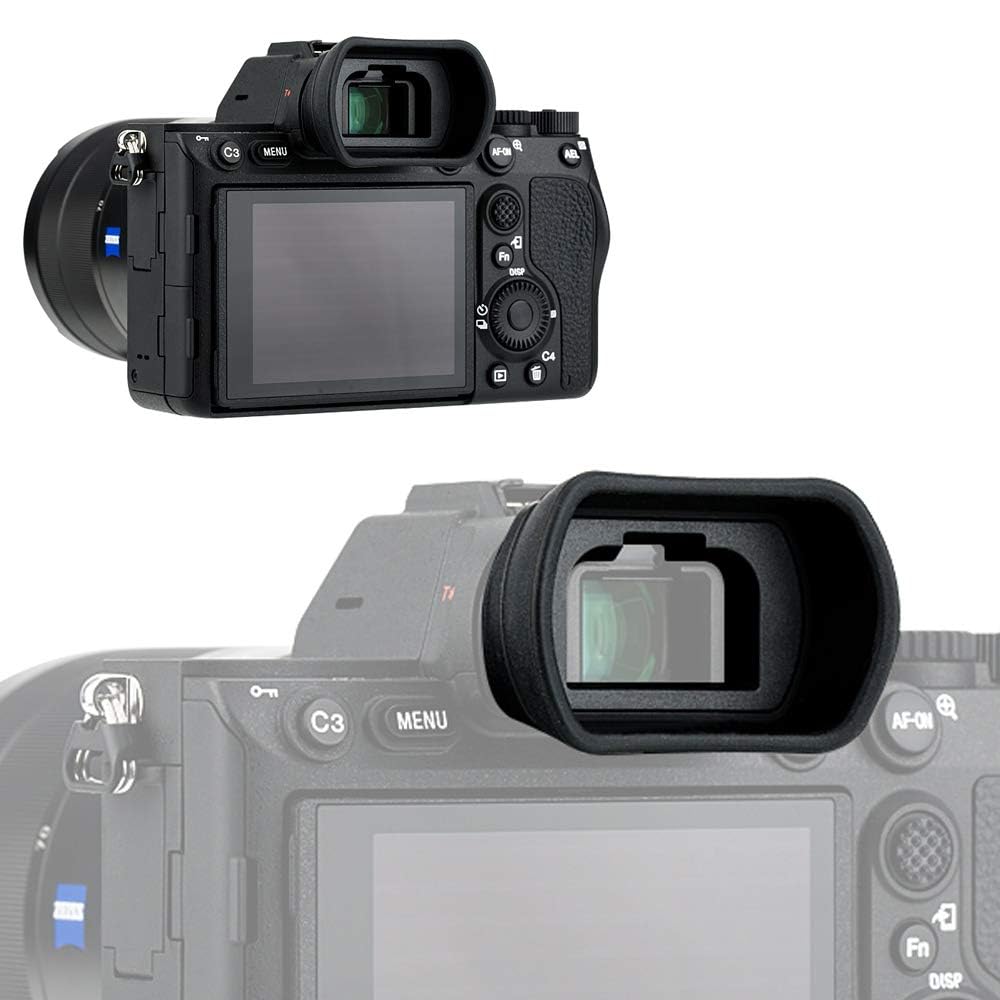Ocular De Silicona Extendido PROfezzion Para Sony Alpha A9, A7, A7R, A7S Y Más - 20.6mm, Suave Y Cómodo
