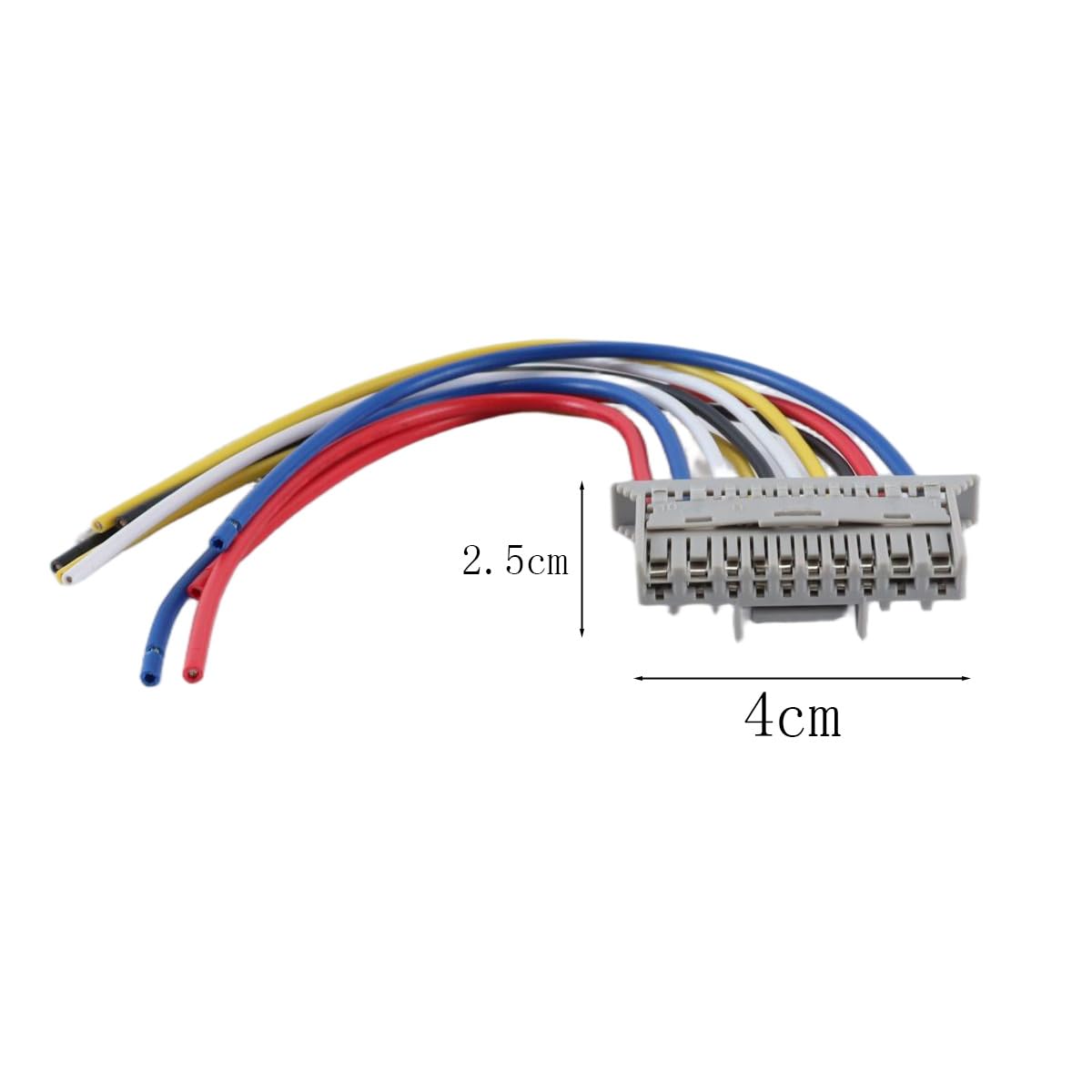 Kit di riparazione del connettore del cablaggio luci auto a 10 pin 71745167 Unità di controllo del computer di bordo compatibile con Fiat Panda 169 Panda Van 169