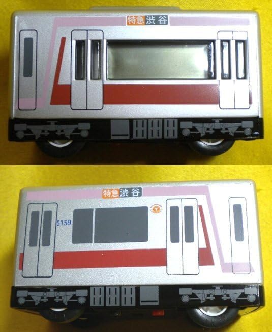 Amazon.co.jp: 東横線 開通 80周年記念 東急 5000系 走る 電車型 目覚まし