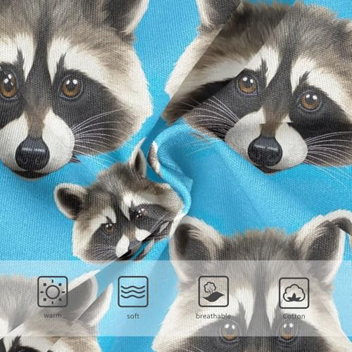 Joisal Cute Raccoon Head Blue Girls Underwear Toddler 2t Cotton Cute Panties Girl Florals Undies Kids Briefs3