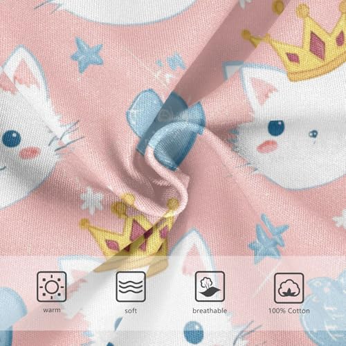 Wusikd Princess Cats Boys' Underwear Cotton Cute Boys Briefs Soft Toddler Underwear 2T3
