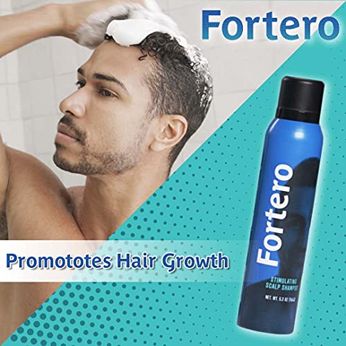 Fortero Carbonic Acid Shampoo For Hair Growth And Treating Hair Loss　- Amazon Exclusive Package- Thickening Hair Growth Shampoo For Men And Women With Thin, Dry Or Damaged Hair – Anti Dandruff - #TOP1