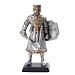 DOLL HOUSE MINIATURE 5" MEDIEVAL KNIGHT WITH MACE FIGURINE SUIT OF ARMOR