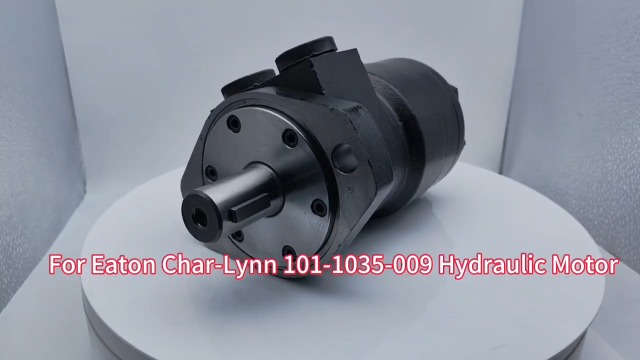 Image of New Hydraulic Motors 2-Bolt 5.9 IN3 /R Gerotor Motor 101-1035-009 Fits for Eaton Char-Lynn H Series Motor Replace 101-1035 1011035009 1011035 Hydraulic Gerotor Motor