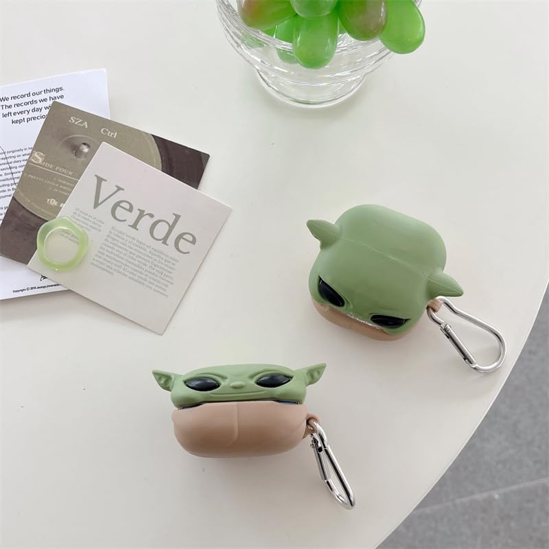 Miniatura 5 de Funda protectora de silicona para auriculares con llavero para auriculares Samsung Galaxy Buds2 Pro (2022), Galaxy Buds 2 (2021), Galaxy Buds Pro