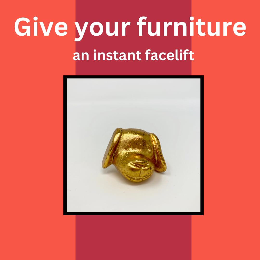 Pomelli Per Cassetti A Forma Di Animale - Oro Brillante, 16 Modelli, Con Viti - Foto 8