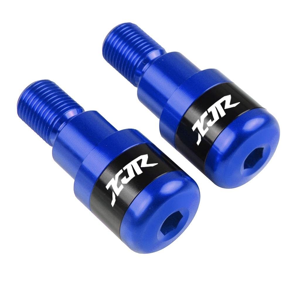 Grip de guidon Yamaha XJR 1200 bleu pour balades et voyages
