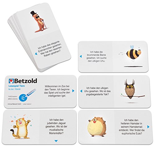 Preisvergleich Produktbild Tellimero 755430 - Lesespiel Tiere - Zubehör Lesestift Lernspiele Kinder