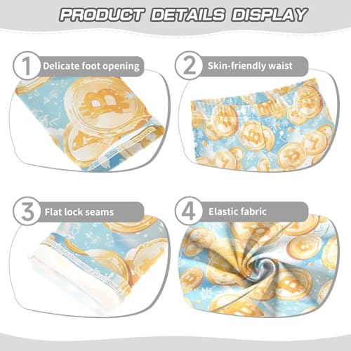 KLL (prop1) (keyword) for Toddler Girls, Flying Bitcoins and Snowflakes, (prop2) (longword) (Scenario) 4T3