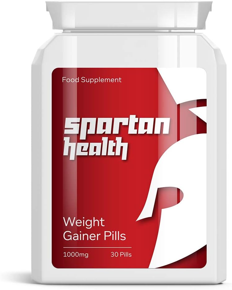 SPARTAN HEALTH Weight Gainer Pills โ Put ON Size Bulking Pill GAIN Size & Muscle