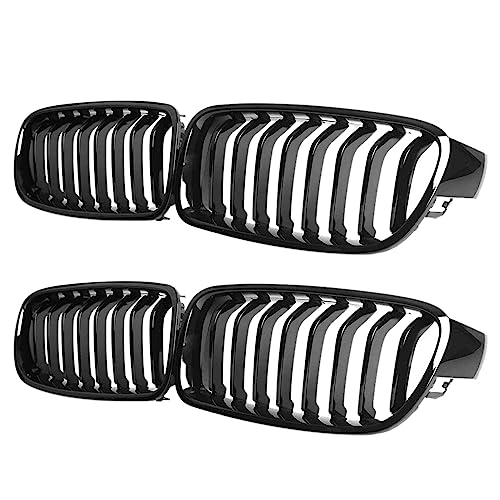 Calandre pour Série 3 F31 F35 noire grilles avant 2012-2018 4 pièces