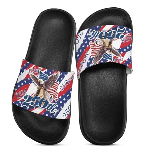 Image of Slides for Boys Girls Quick Drying Kids Slides Sandals Non-Slip