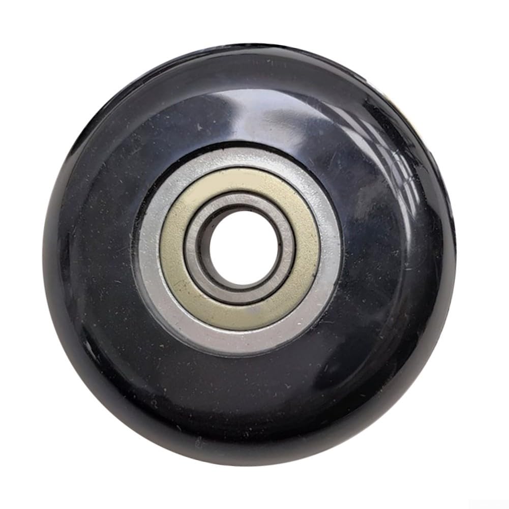 Ruota Sedile per Vogatore da 43 mm di Diametro, puleggia di Ricambio in plastica ad Alta Resistenza con Cuscinetto in Acciaio a Diametro Interno di 8 mm per Attrezzature da Fitness (4 Pezzi)