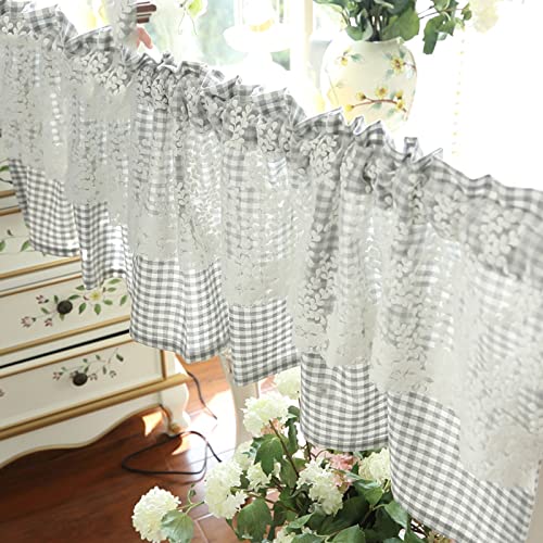 Cortina divisoria de algodón y lino con soporte de calidad premium 6