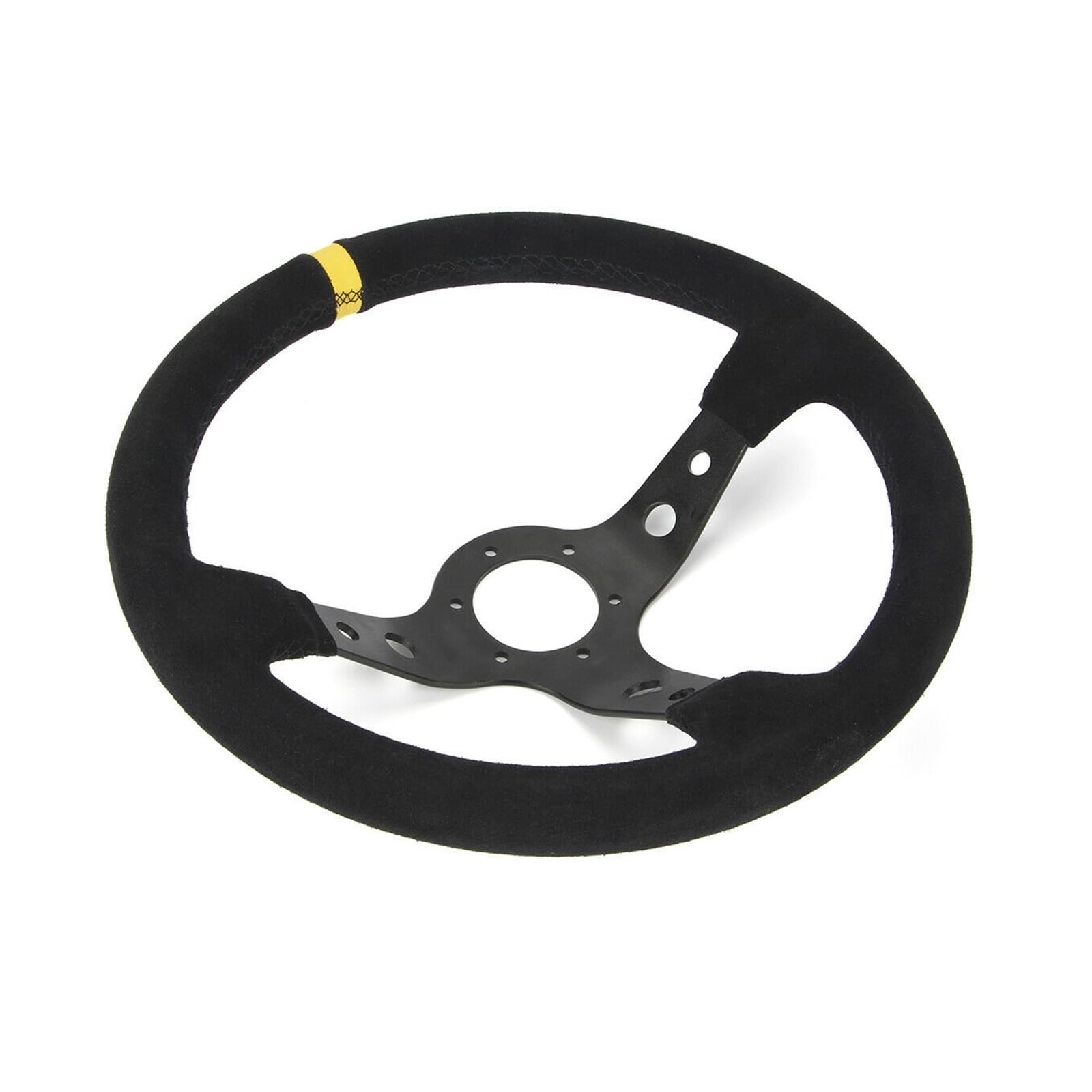 Xuanqingyi Store 350mm 14 Pollici Volante for Auto Drift Racing Game Volante Universale 70mm PCD Compatibile con Logitech G29 G920 G923