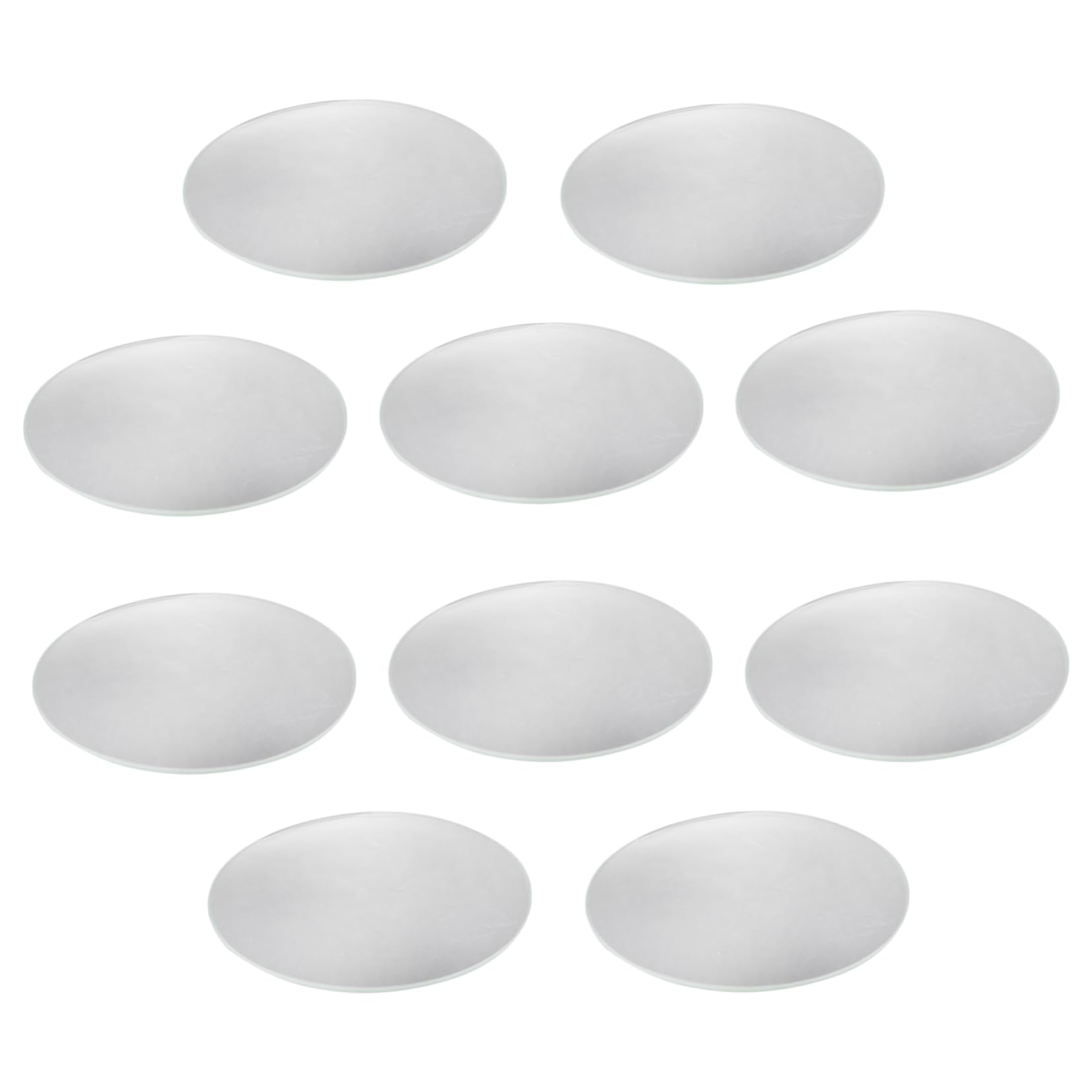 VILLFUL 10 Pcs Watch Glass Clear Flask Laboratory Lab Dish Circle Glasses Clear Dish Glasses with Double Domed Watch Clear Square Glasses Round Glasses Lab Dishes Transparent