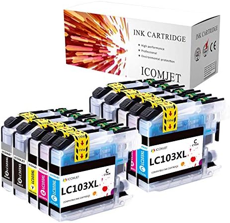 CARTUCHO DE TINTA COMPATÍVEL C/ BROTHER LC103XL/105XL/107XL MFC-J4310DW