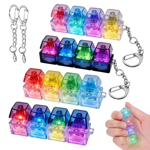 4Pcs Keyboard Fidget Toy, Mini Fidget Toys for...