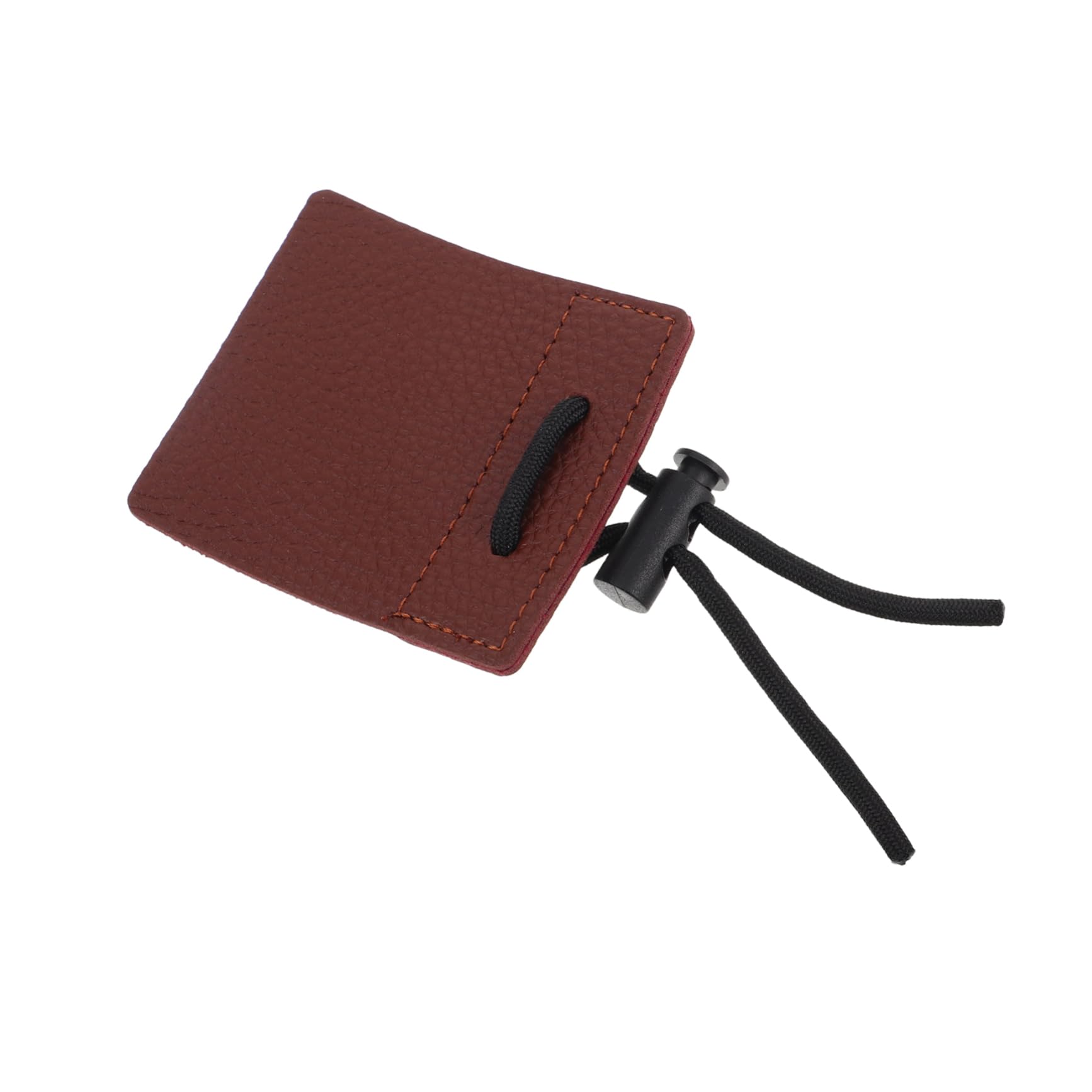 Hemoton Finger Tab Glove for Sports Protective Gear Leather Guard Outdoor Activities String Protection