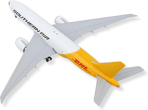 Miniatura 10 de GeminiJets Serie interactiva GJDHL2143 DHL Boeing 777F N774CK escala 1400