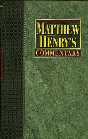 Matthew Henry's Commentary - Matthew to John Volume 5 / V