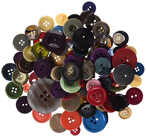 Playbox - Botones (500 g, Varias Formas y Colores)