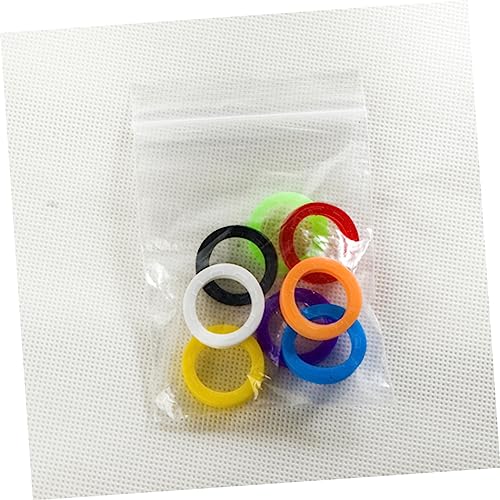 Capuchons clés silicone Mikikit anneau identification clé imperméable - 5