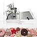 Kolice Commercial Doughnut Frying Making Machine Donut Maker- 3 Different Molds, Ball/Flower/Ring Shaped Donuts, dripping by hand, Dia.1.18~3.54 inches