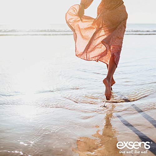 Exsens Organic White Peach Warming Massage Oil, All Natural, Paraben-Free Formula For Individuals And Couples, Edible And Body Safe, 1.7 Fl Oz, 1 Count #TOP5