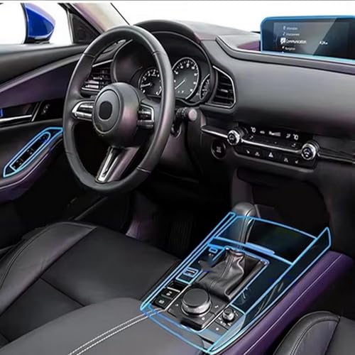 Film de protection intérieur en TPU pour protéger la console de votre CX30