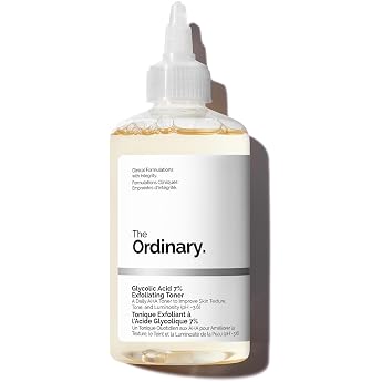 The Ordinary Glycolic Acid 7% Exfoliating Toner, Aufhellender und gl&auml;ttender t&auml;glicher Toner f&uuml;r einen gleichm&auml;&szlig;igeren Hautto