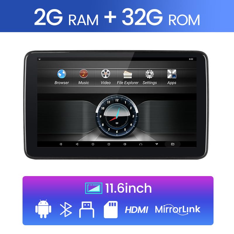 Car Stereo Radio for Rear headrest Display 10 inches…