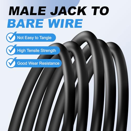 Cable Jack 3.5mm 1m 4 piezas PATIKIL miniatura 3